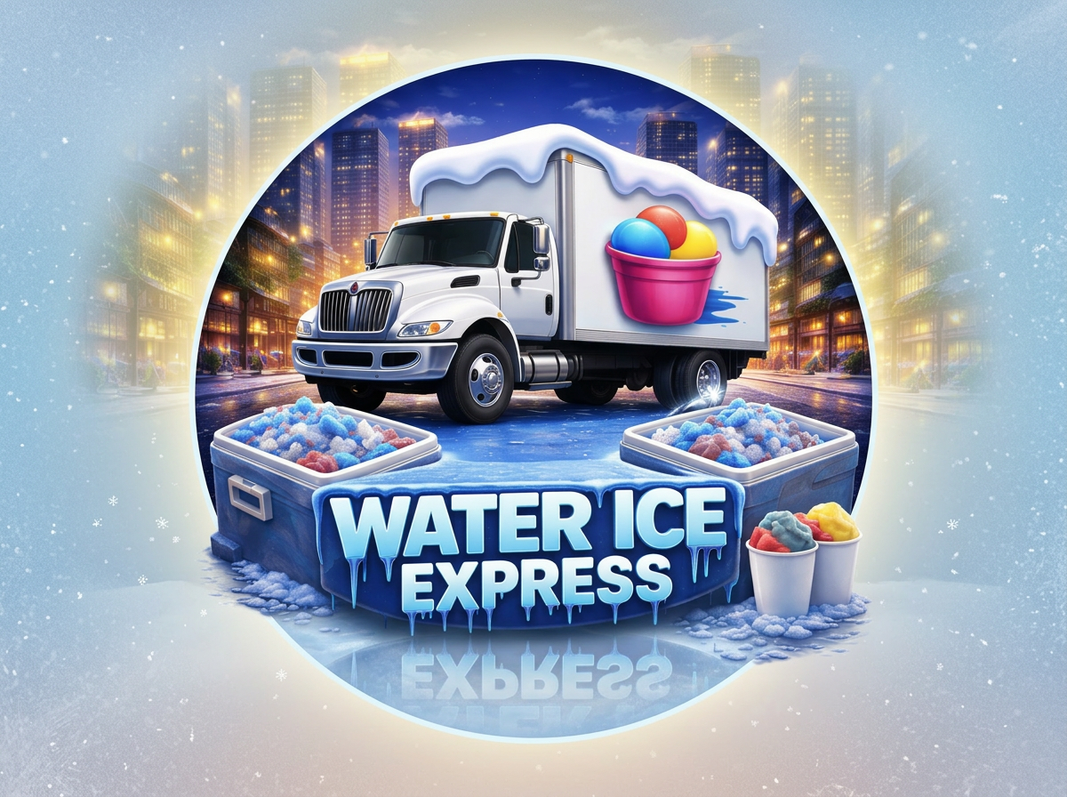 Philly Water Ice, EXPRESS Delivery.